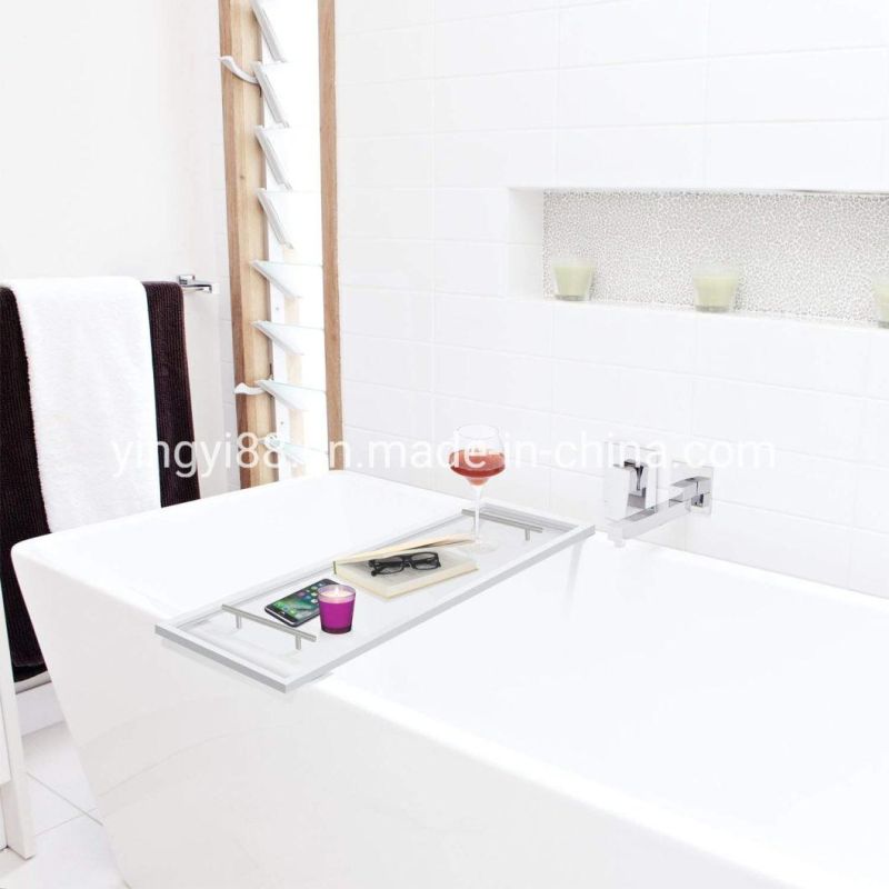 Wholesale Custom Clear Acrylic Bathtub Caddy