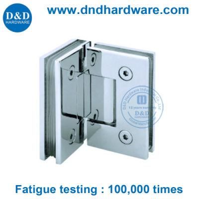 90 Degree Glass Connector for Bathroom with CE