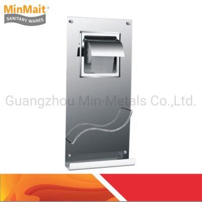 S. S. Toliet Tissue Dispenser Wall Mounted Paper Holder Mx-pH308