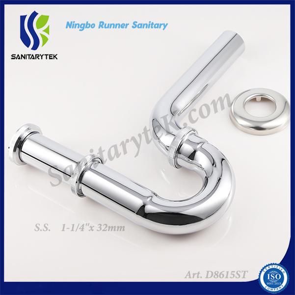 Stainless Steel P Trap Siphon for Basin (D8615ST)