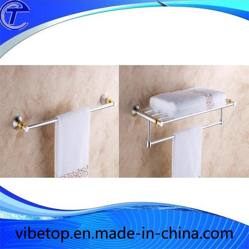 New Style Stainless Steel Folding Hotel Style Bathroom Towel Rack