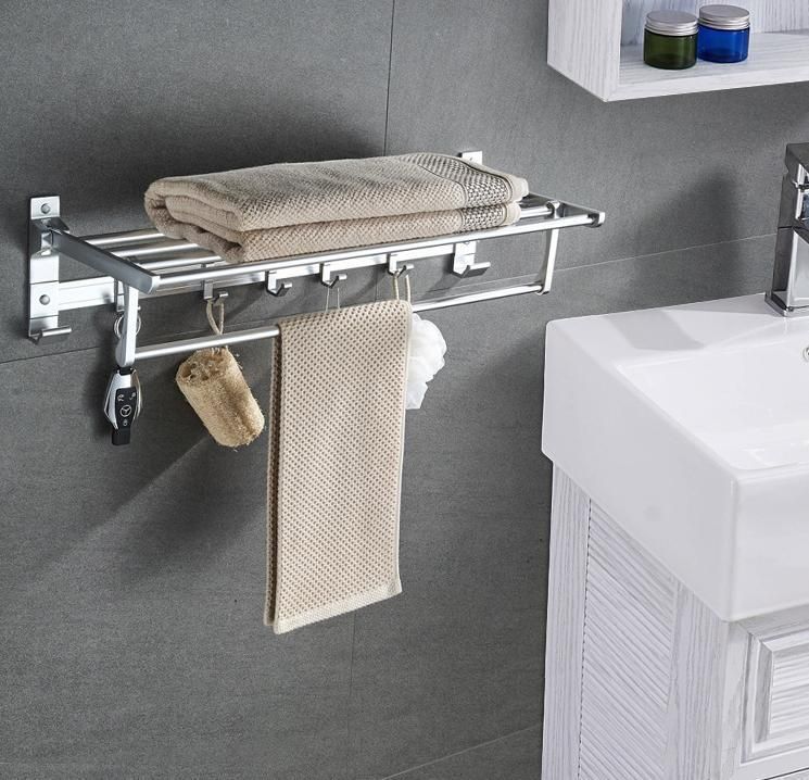 Stainless Steel Bathroom Towel Rack Bath Towel Bar