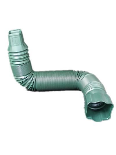 48" Green Flexible Downspout Extension