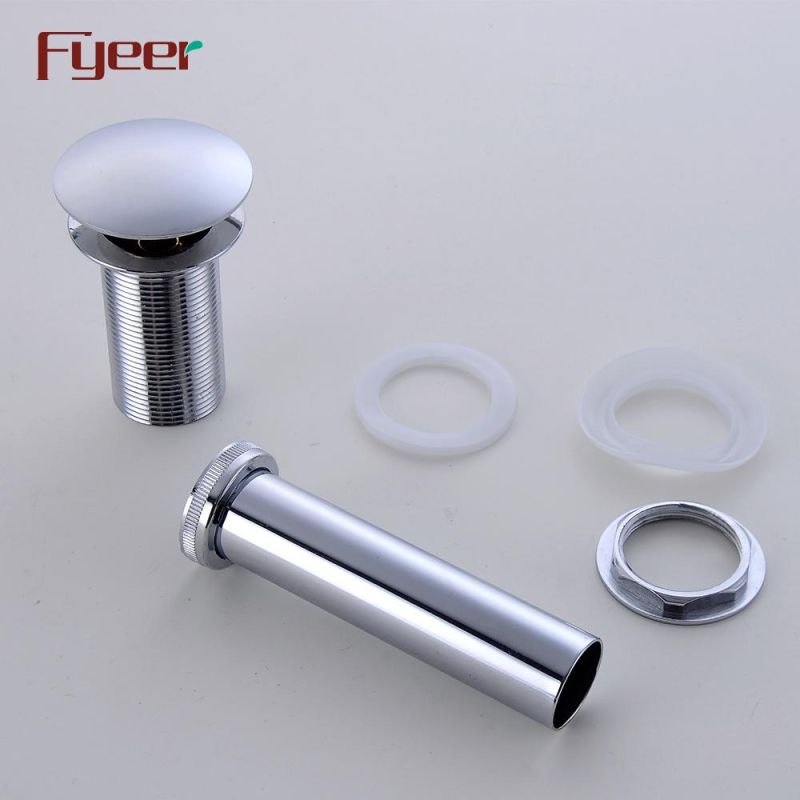 Fyeer Brass Pop up Drain Without Overflow