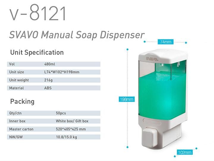 Refillable Sanitizer Dispenser Hand Wash Dispenser