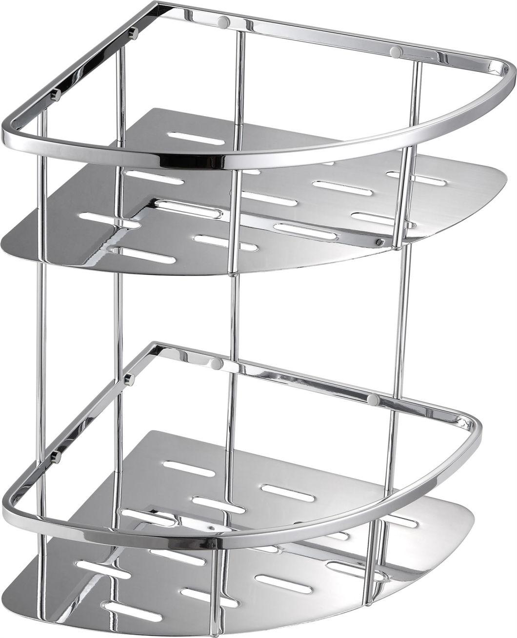 Corner Shower Caddy Stainless Steel Wall Mounted Bathroom Shelf