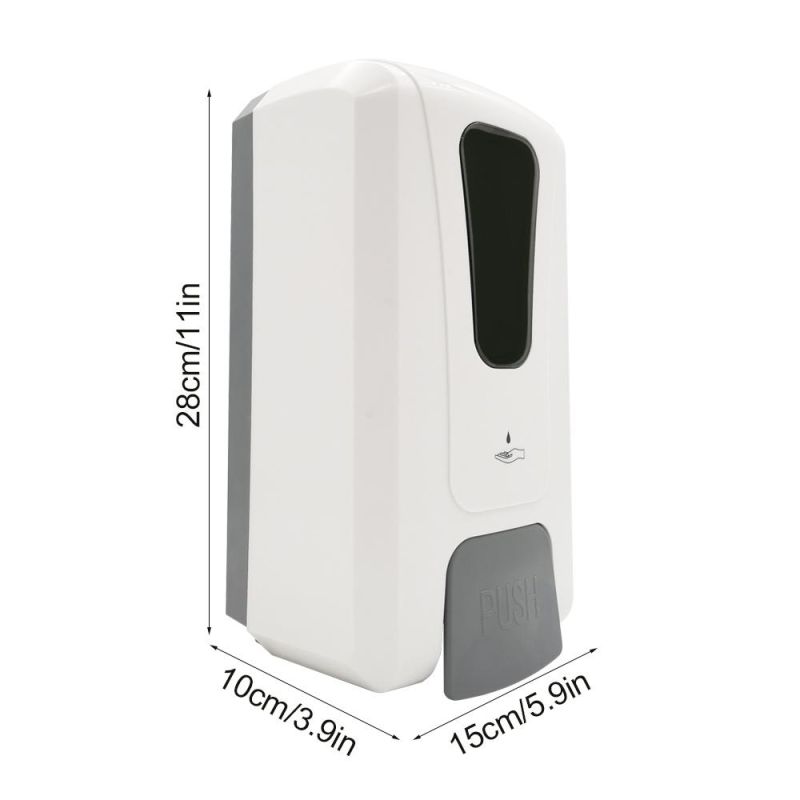 ABS Plastic Manual Single Press Push Spray Alcohol Wall Hand Sanitizer Liquid Soap Dispenser