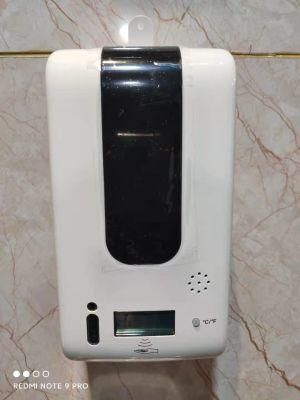 Auto Alcohol Sanitizer Dispenser with Thermometer