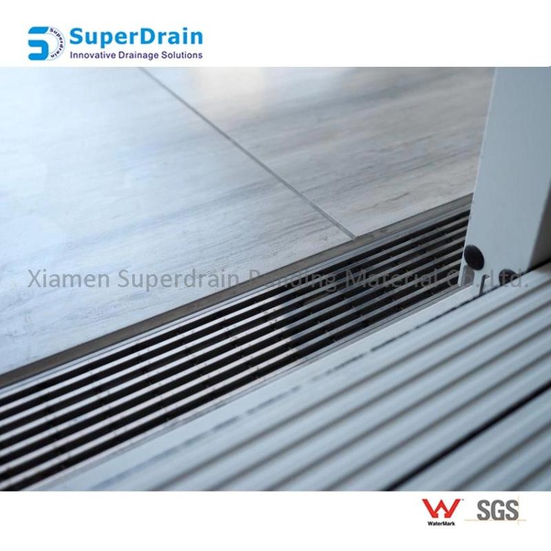 Removable Quadrato Pattern Linear Shower Grate