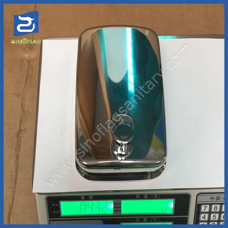 Hot Selling China 500ml~800ml~1000ml Stainless Steel 304 Hand Soap Dispenser