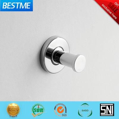 Hotel Use Competitive Bathroom Accessories Single Robe Hook (BG-C0010)