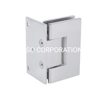 OEM Stainless Steel Brass Glass Door Hinge for 8-10 mm Glass Door of Bathroom Hardware