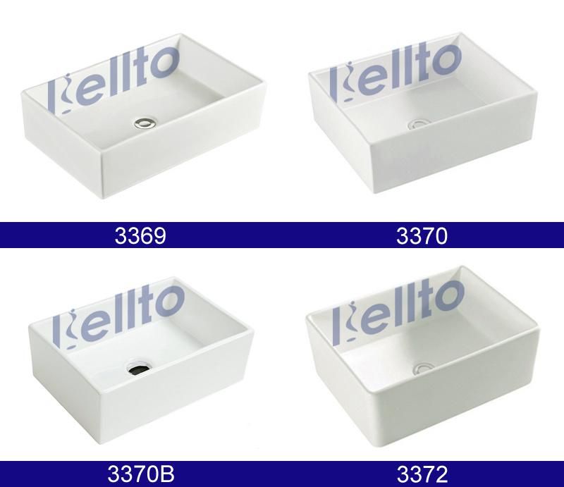 Hot selling Square Ceramic Laundry Tub for Bathroom Fixture