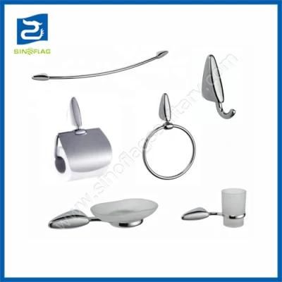 Bath Hotel Zamak Chrome Bathroom Accessories Set