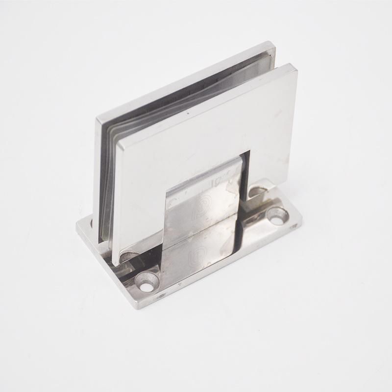 3h Inc High Quality Shower Door Hinge 304 Stainless Steel Mirror Finished Bathroom Glass Door Hinge