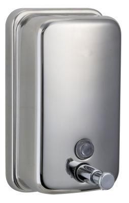 OEM Stainless Steel Wall Mounted Soap Dispenser for Commercial and Hotel Bathroom Accessories