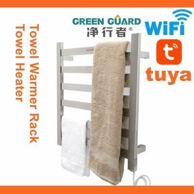 SUS304 Stainless Steel Chrome Towel Heatedr Ladder Shape Towel Bar Rack Stand, Tower Bar for Bathroom Warmer Racks