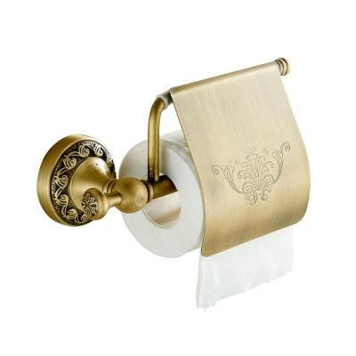 FLG Antique Finished Wall Mounted Bathroom Accessories Paper Holder