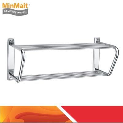 Stainless Steel Double Towel Rack Mx-Tr106