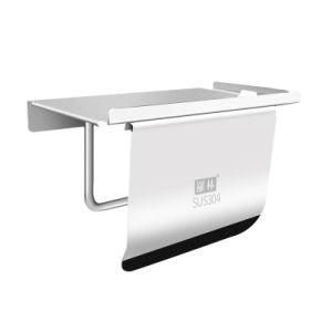 Luolin -Saver in Future- Paper Holder Stainless Steel 304 Toilet Paper Roller, Tissue Holder Paper Towel Holder, Tissue Box Tissue Rack, 9511-4