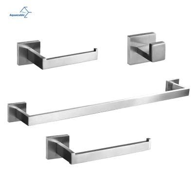 Fashion Design Wall Mounted Bathroom Accessories Brushed Nickel Luxury Bathroom Design Bath Hardware Sets