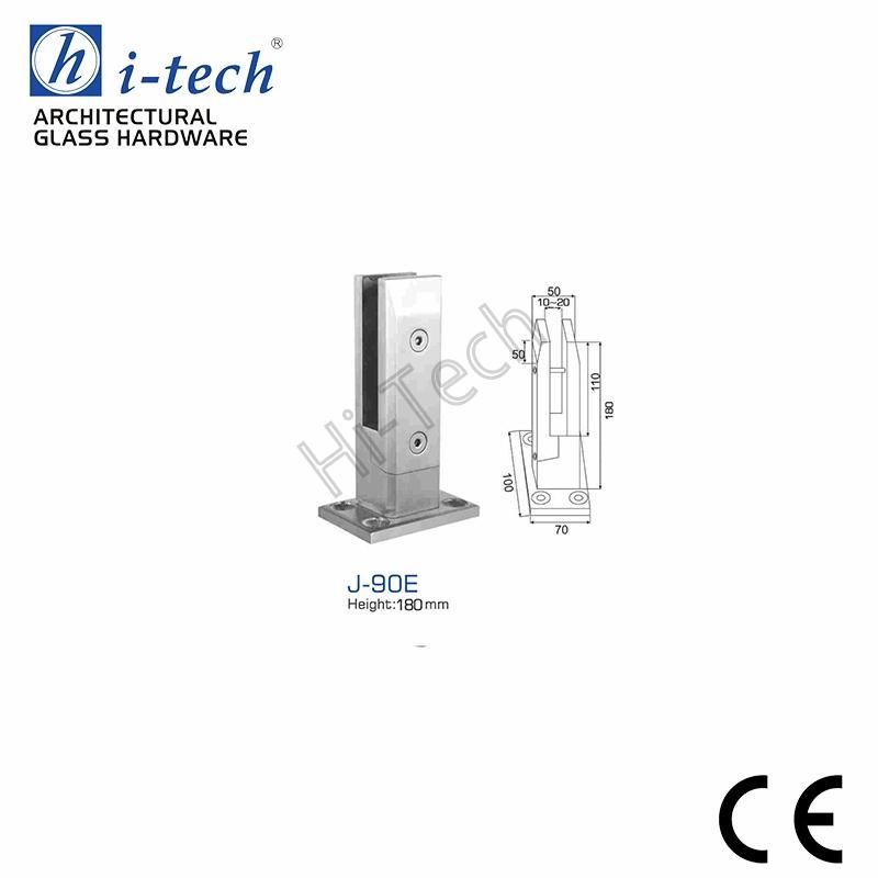 J-90j Pool Fencing by Clear Toughened Tempered Laminated Glass