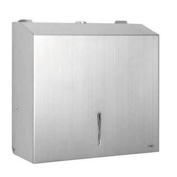 SS304 Wall Mounted C/V Fold Paper Dispenser
