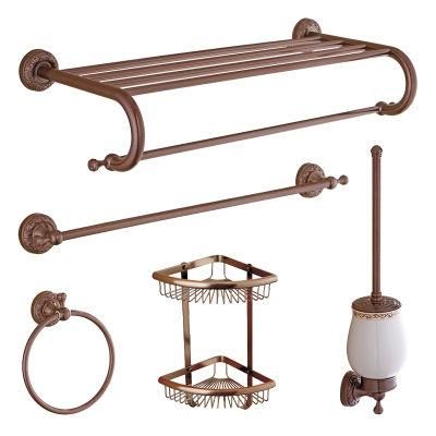 European Design Double Tiers Orb Vintage Wall Mounted Towel Rack