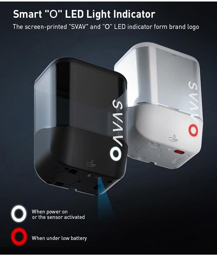 Svavo New Arrival LED Touchless Automatic Soap Dispenser Wall Mounted