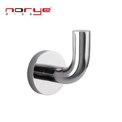 Bathroom Accessories Stainless Steel Single Coat Robe Hook Hanger Finishing