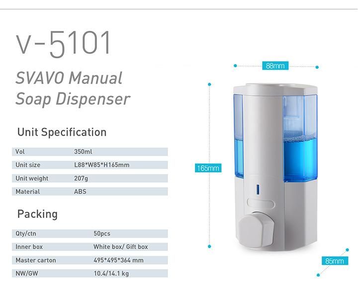 Sterilized Alcohol Manual Hand Dispenser