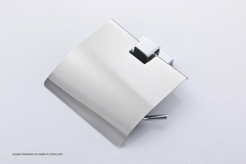 Zinc Alloy Paper Holder with Cover with Chrome Plated