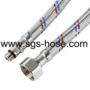 Female-Female Extension Compression Braided Plumbing Sink Hose