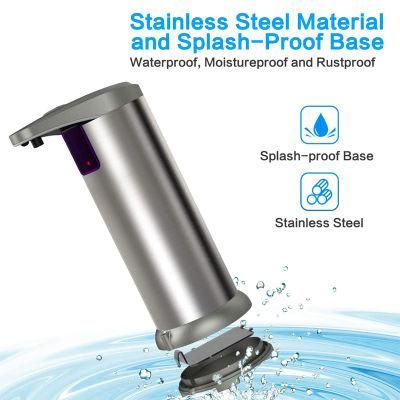 Disinfectant Hand Gel Stainless Steel Soap Dispenser 250ml