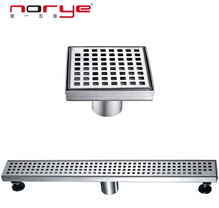 Bathroom Stainless Steel Floor Drain Linear Shower Floor Drain