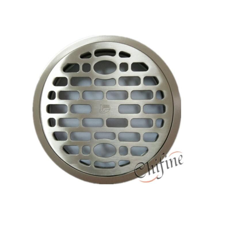 Kitchen Bathroom Shower Staitary Steel Round Floor Drain