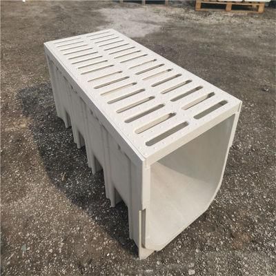 Drain Channel Stainless Steel Grating Cover Gutter Downspout Drainage Ditch Liner