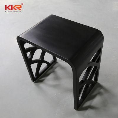 Bathroom Artificial Stone Solid Surface Shower Bath Stool