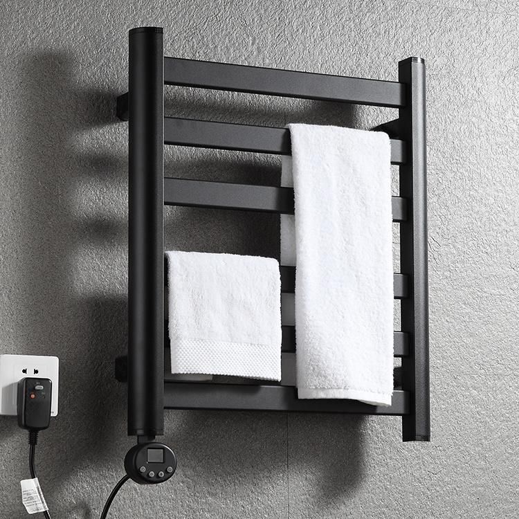 Kaiiy Modern Wall Mounted Bathroom Metal Towel Stand Rack Freestanding Towel Rack