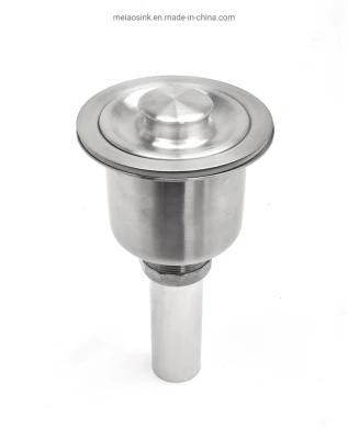 Wholesale Handmade Stainless Steel Drain Strainer with Sink Waste Busker
