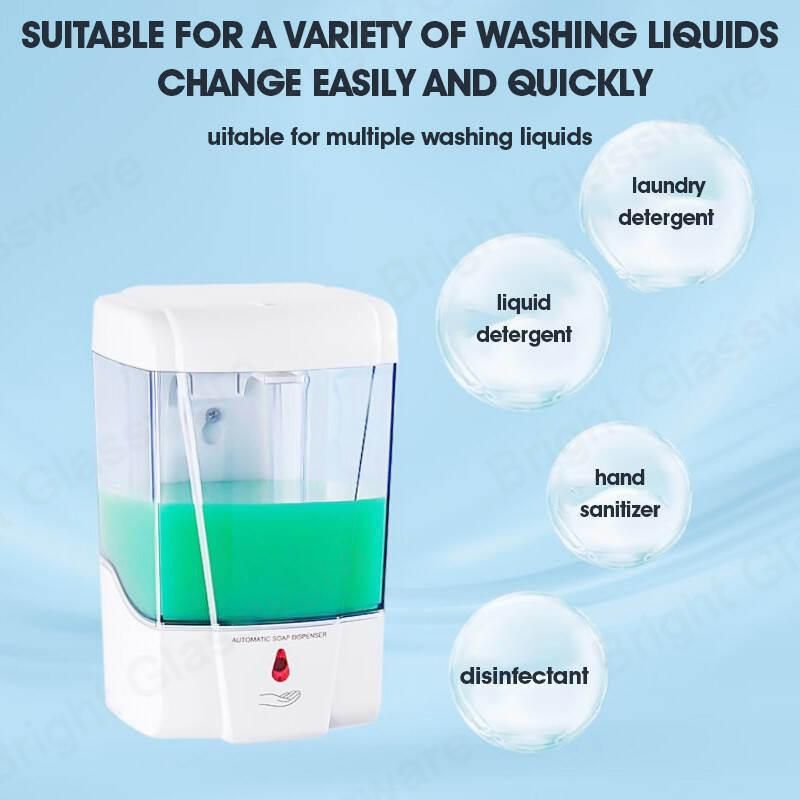 Wholesale White Infrared Sensor Auto Foam Liquid Soap Dispenser