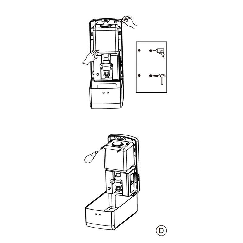 Hand Sanitizer Dispenser Drip Style Soap Dispenser