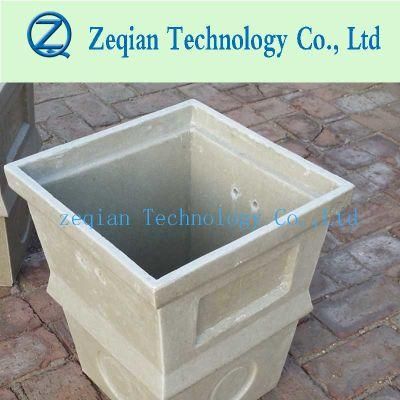 High Strength Galvanized Steel Grating Cover Polymer Resin Pit