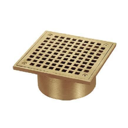 Brass Nature Color Outdoor Floor Drain