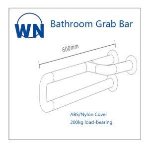 Stainless Steel Handicap Toilet Grab Bars for Elderly Toilet Armrest ABS Grab Rail Wn-13
