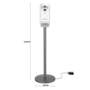 Floor Stand Portable Sign Touch Free Soap Dispenser