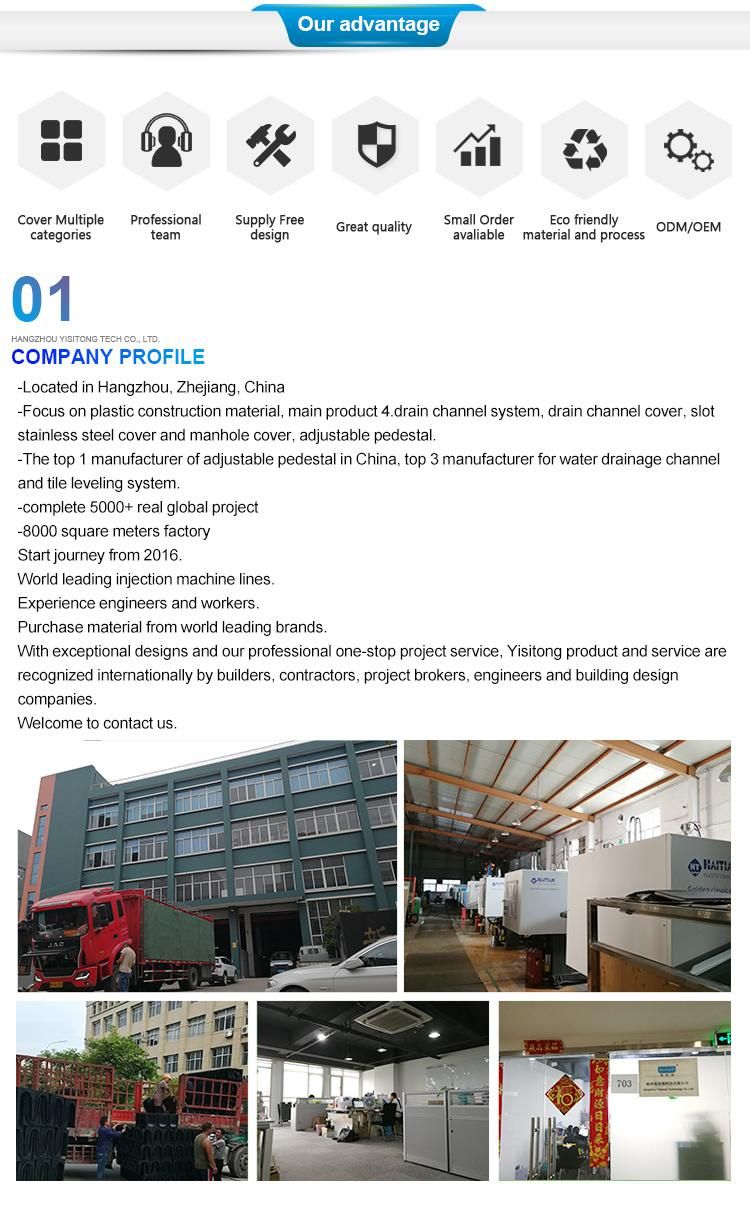 Plastic Drainage Steel Products Channel