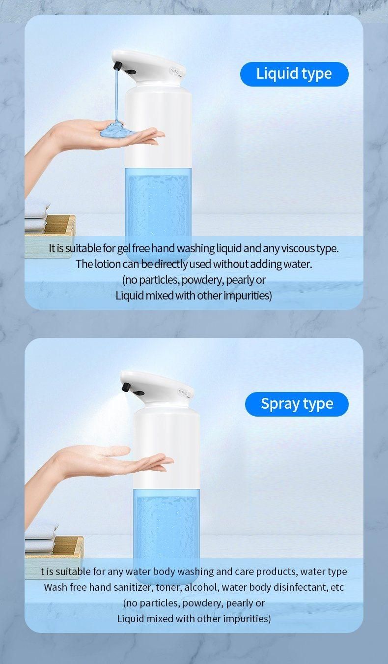 2022 New Auto Foam Sanitizer Alcohol Spray Soap Dispenser