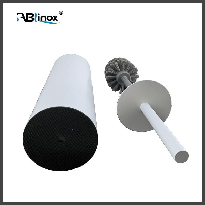 Bathroom Fitting Accessory Stainless Steel White Toilet Brush