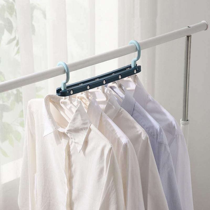 Multi-Functional Space Saving Folding Magic Hanger Rack